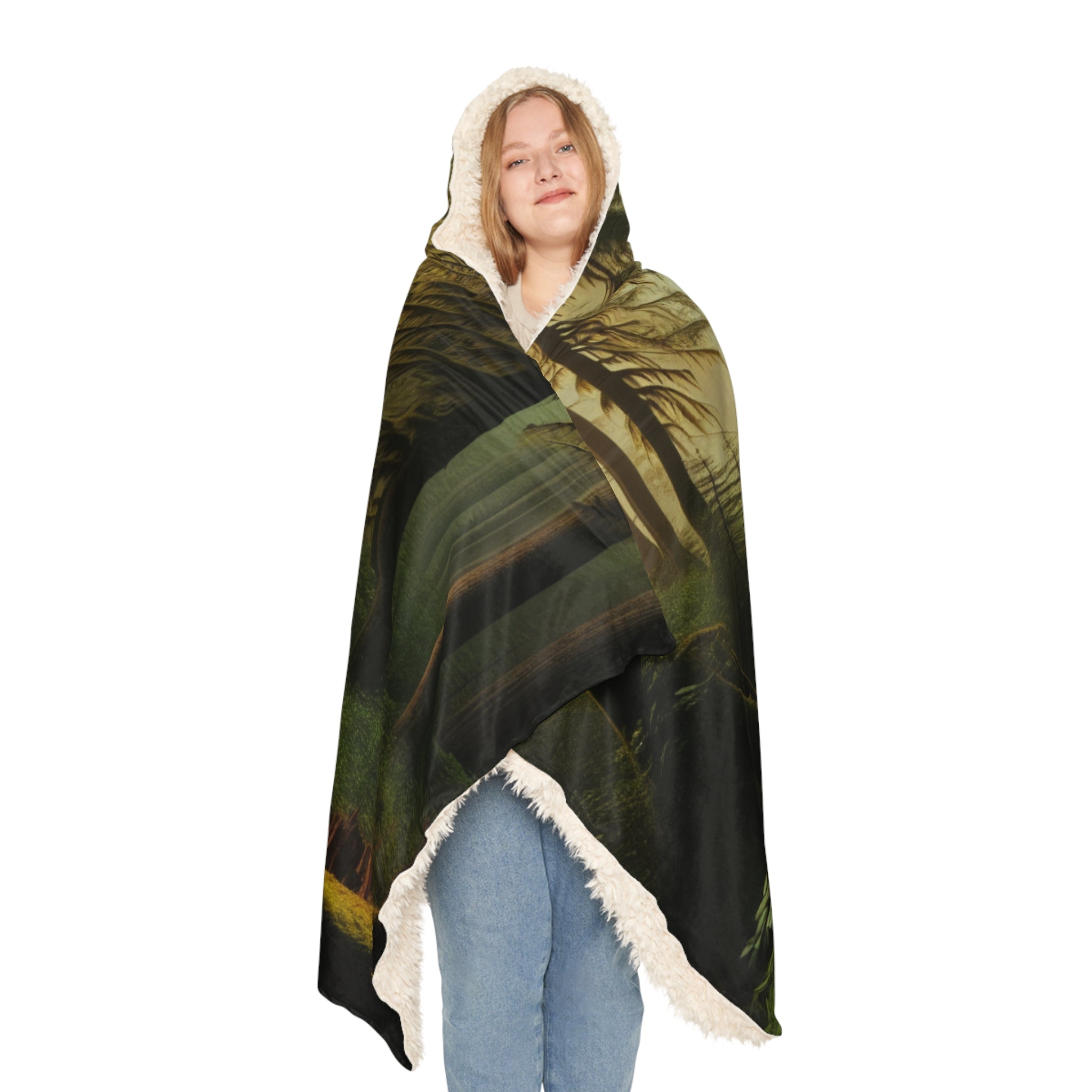 Snuggle Blanket - Deer in the Woods
