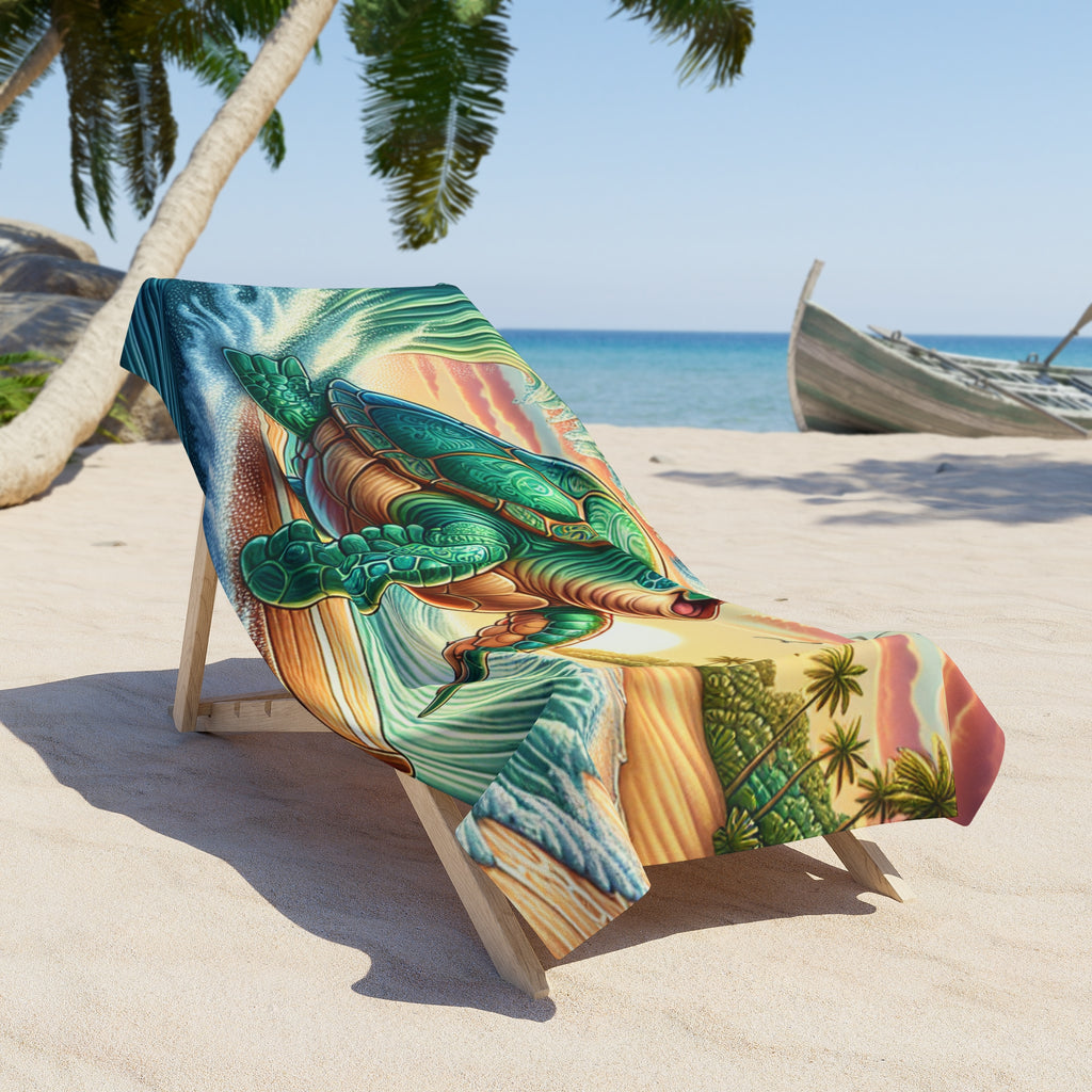 Sea Turtle Beach Towel