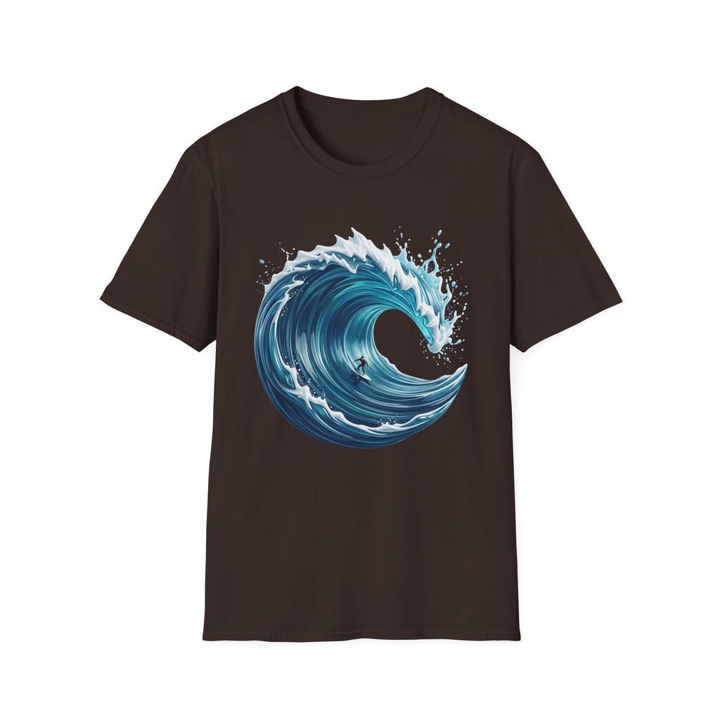 Ocean Wave T-Shirt — Coastal Surf Graphic Tee