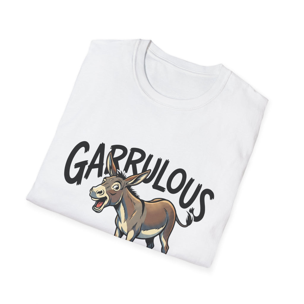 Garrulous Donkey Funny Animal T-Shirt