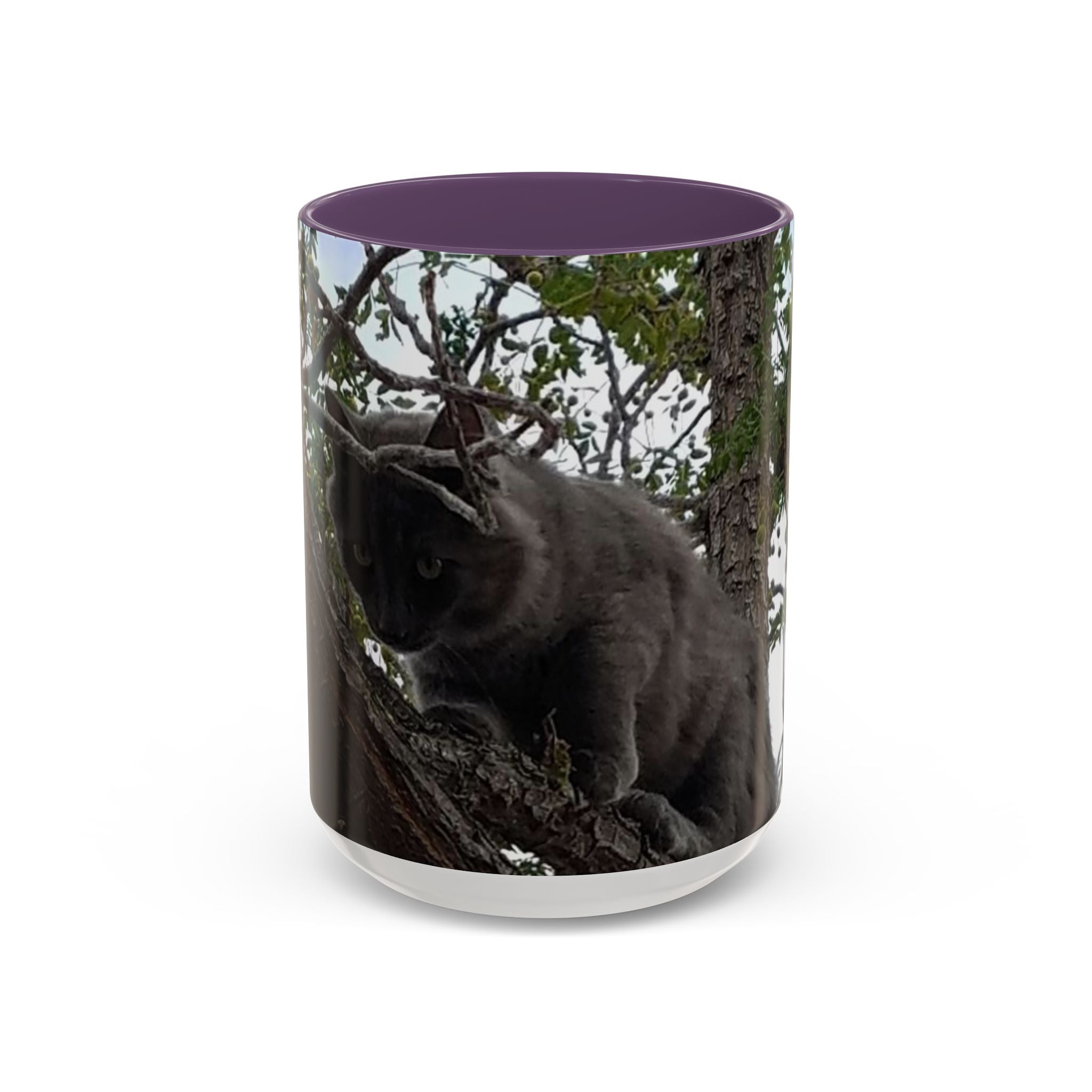Cat in a Tree Accent Coffee Mug (11oz, 15oz)