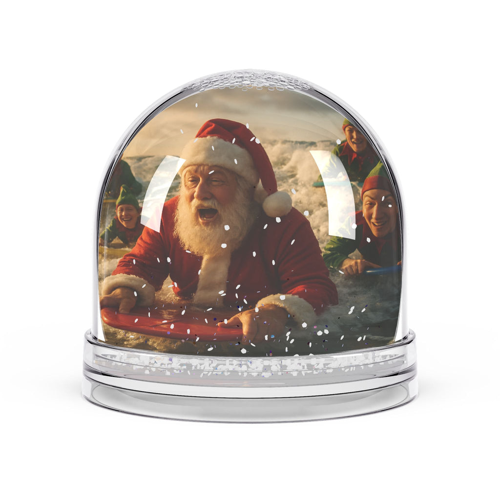 Santa Claus Snow Globe – Festive Holiday Decoration