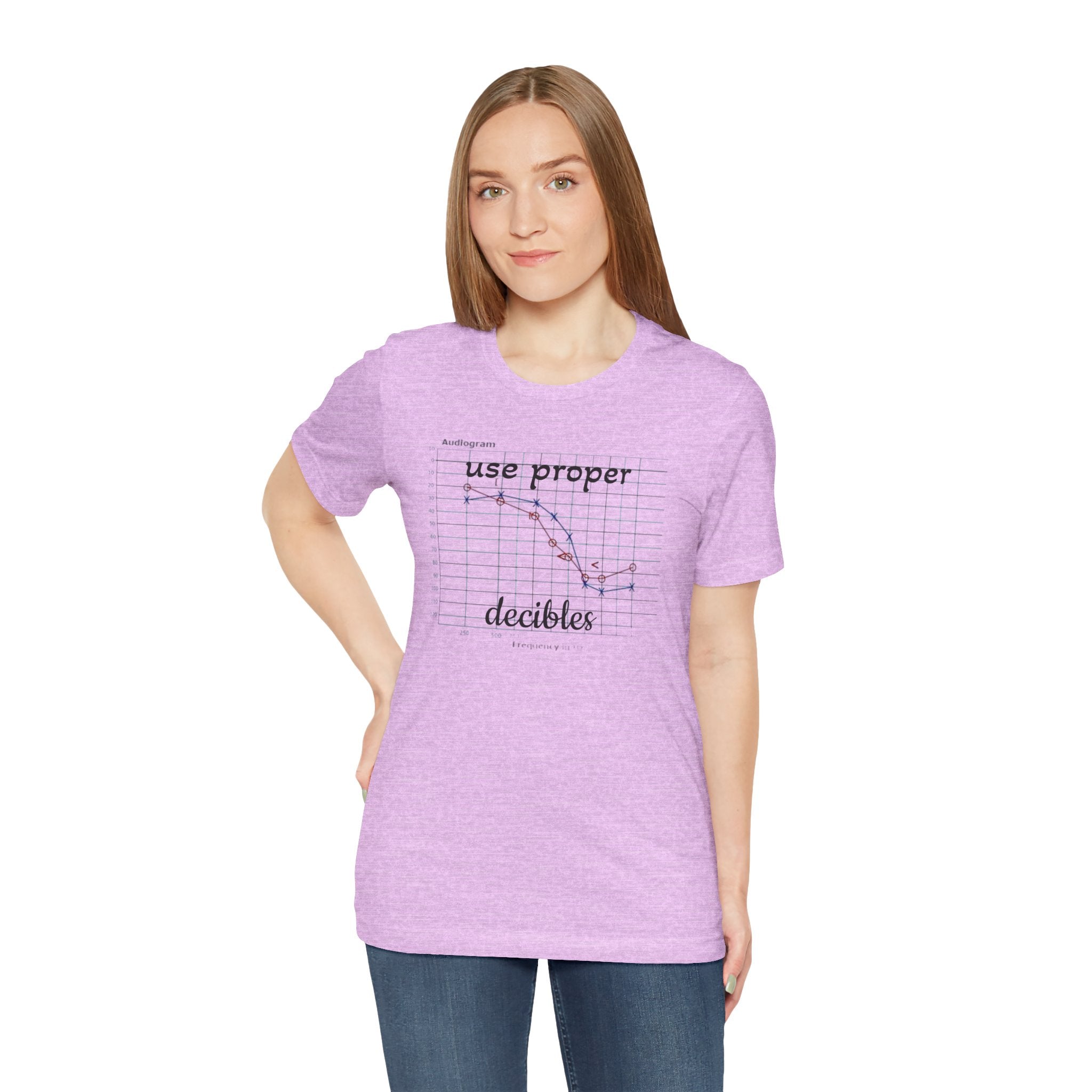 DECIBEL METER Jersey Short Sleeve Tee