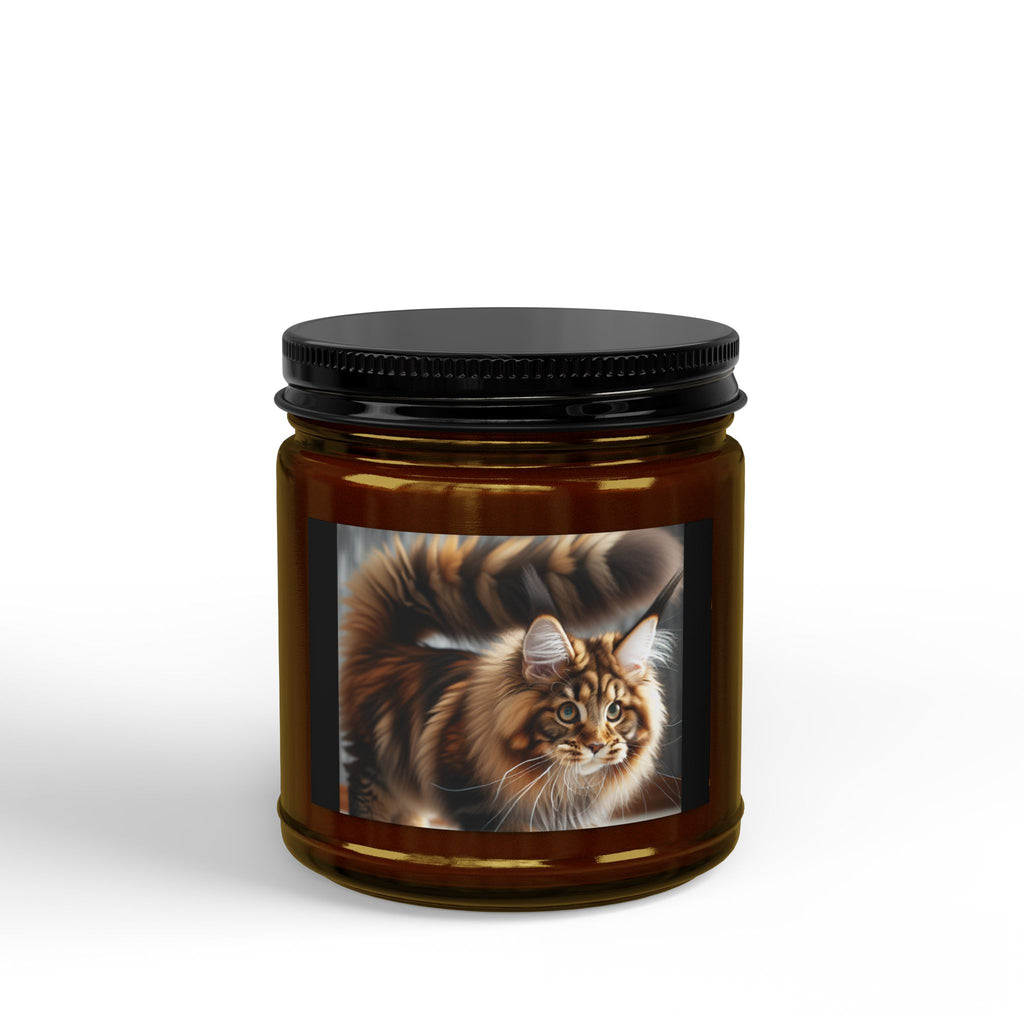 Maine Coon Cat Scented Candle (9oz)