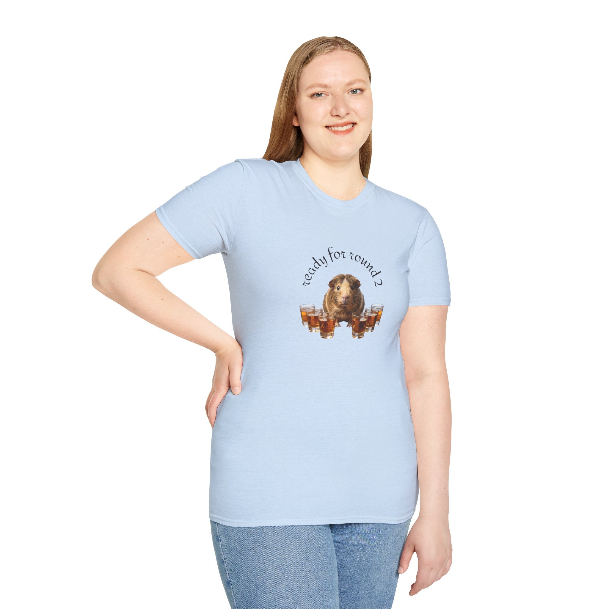 ROUND 2 Unisex Soft style T-Shirt