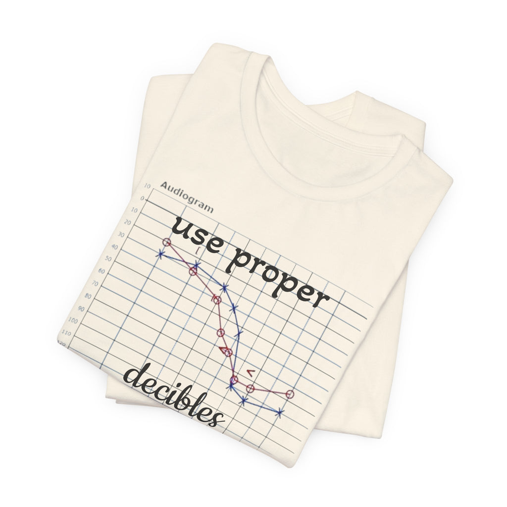 DECIBEL METER Jersey Short Sleeve Tee
