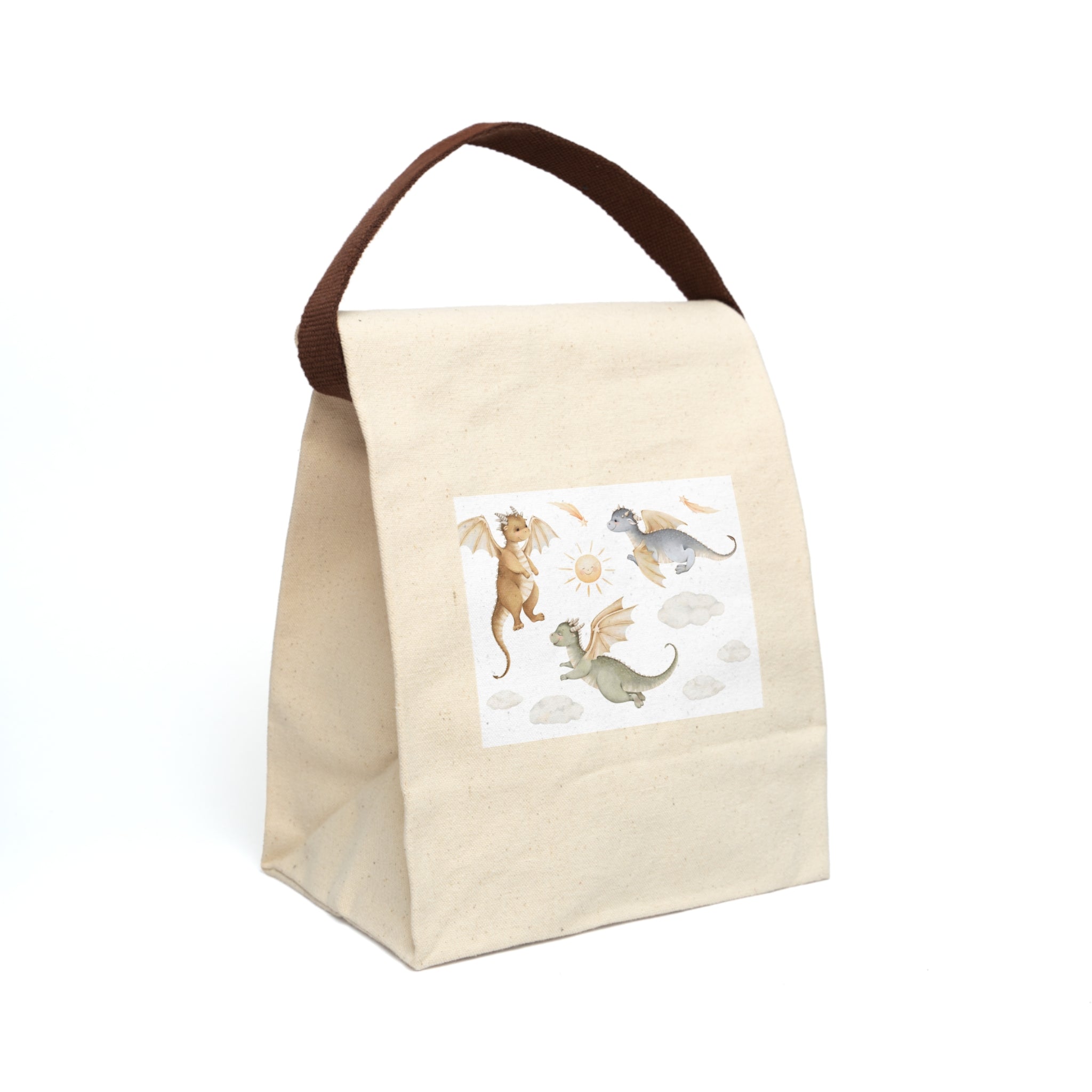 DRAGONS Canvas Lunch Bag With Strap