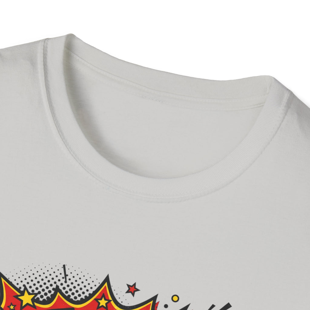 T-Shirt — Comic Pop Art “Potential in the Adjective Sense Don’t Work!” Graphic Tee