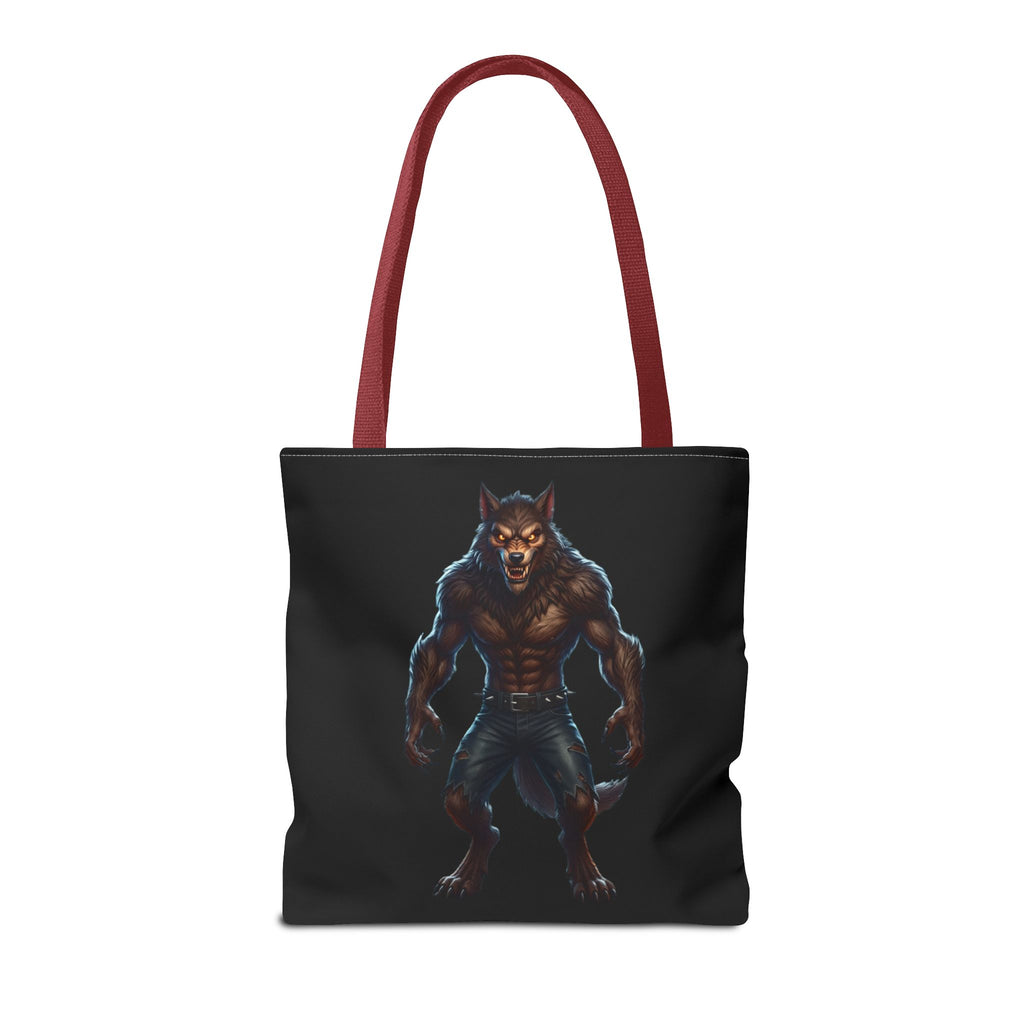 Werewolf Tote Bag — Dark Fantasy Creature Shopper