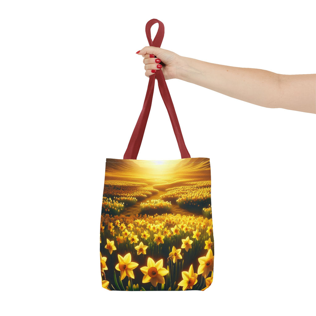 Sea of Daffodils Tote Bag (AOP)