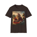 Santa Surfing T-Shirt — Funny Christmas Holiday Surf Santa Tee