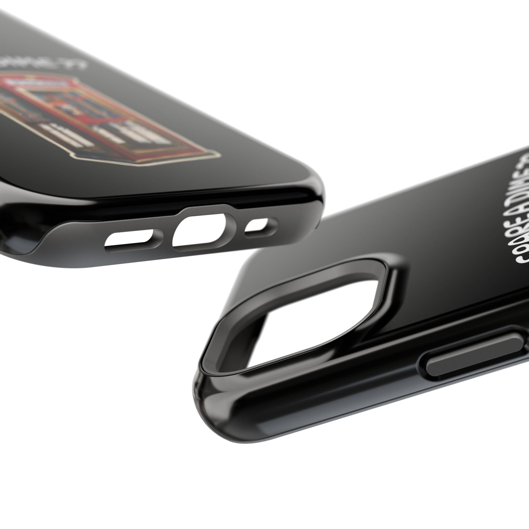Phone Case — 'Spare a Dime?' Retro Phone Booth Magnetic Impact‑Resistant Case