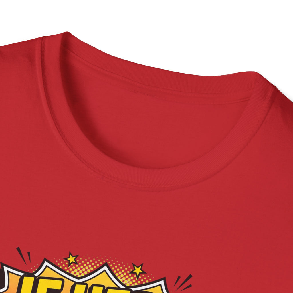 Graphic T-Shirt — "If I’m Here Where We Are, Where Is Here?" Pop Art Quote Tee
