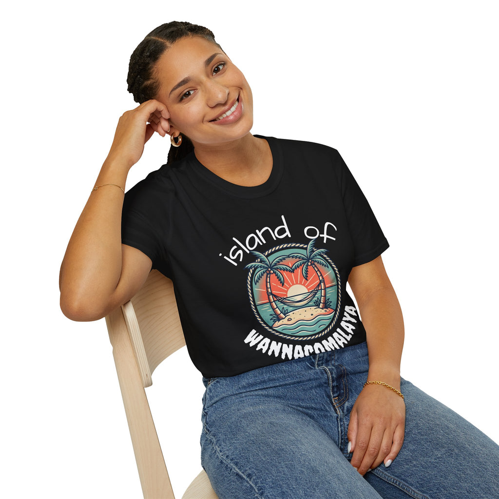 Island of Wannacomalaya Unisex Softstyle T-Shirt