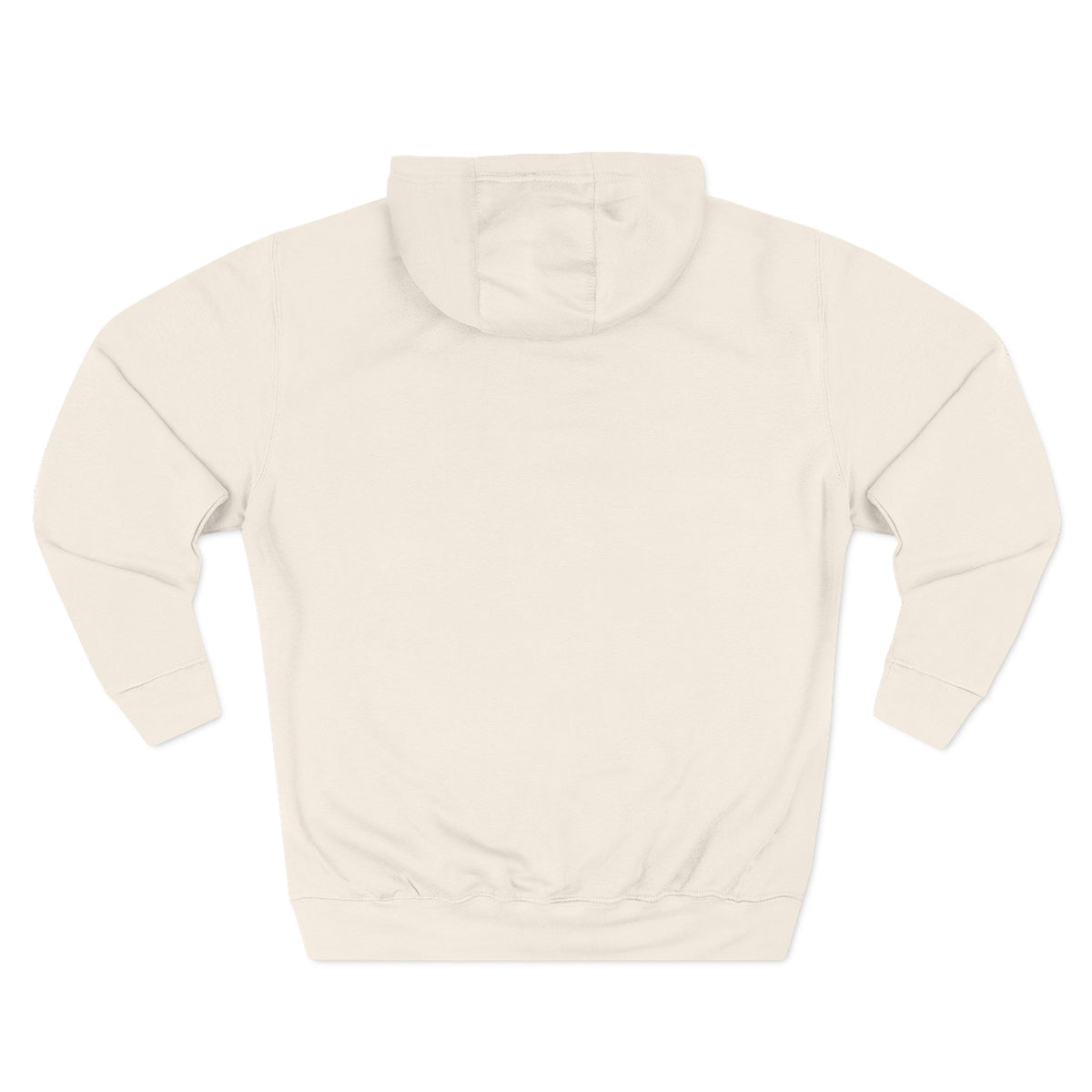 Three-Panel Fleece Hoodie