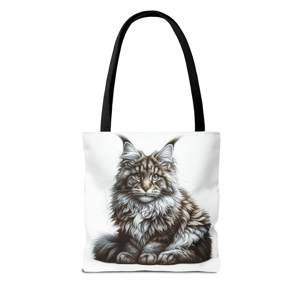 Maine Coon Cat Tote Bag (AOP)
