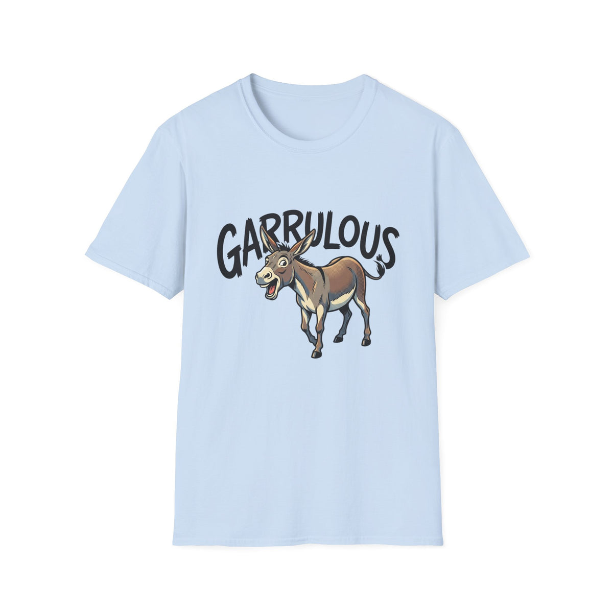 Garrulous Donkey Funny Animal T-Shirt