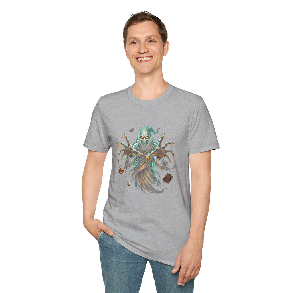 Hooded Specter Halloween Unisex Softstyle T-Shirt