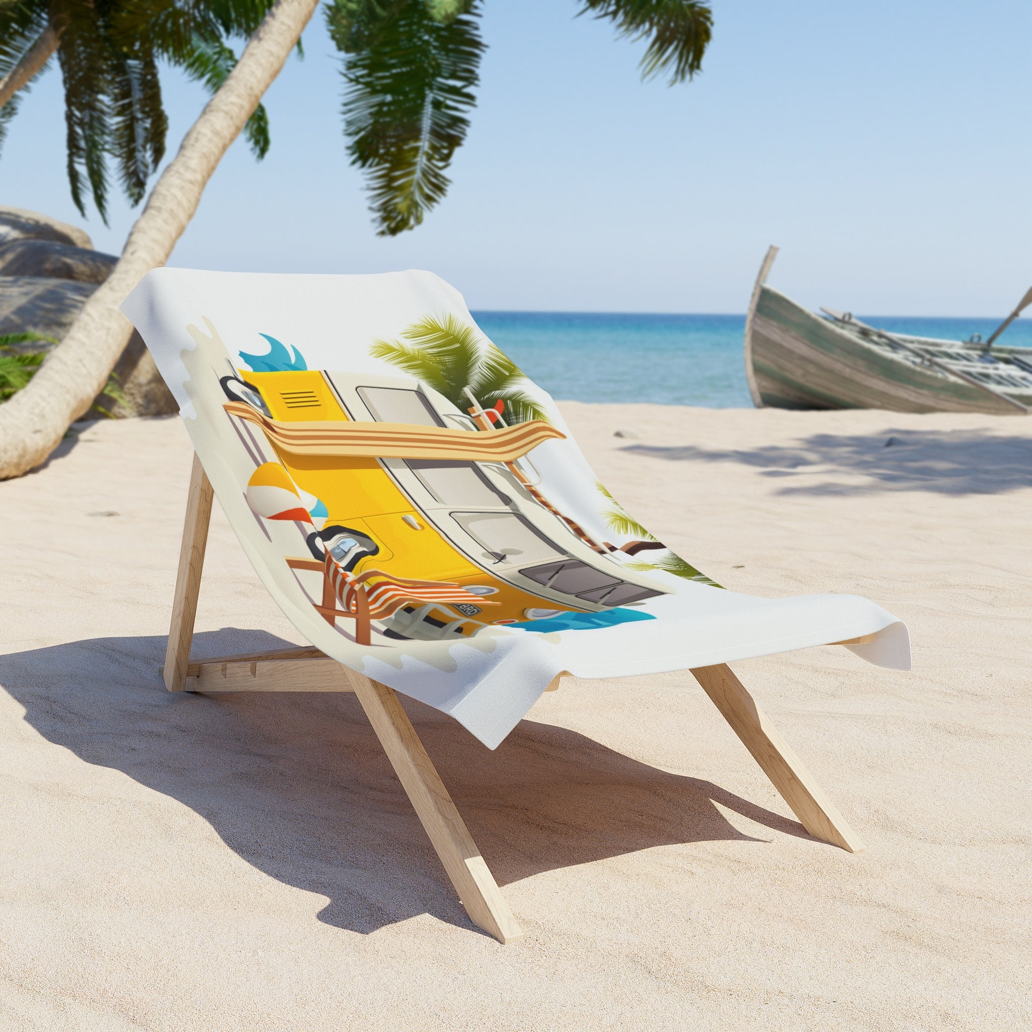 Classic Surf Van Beach Towel