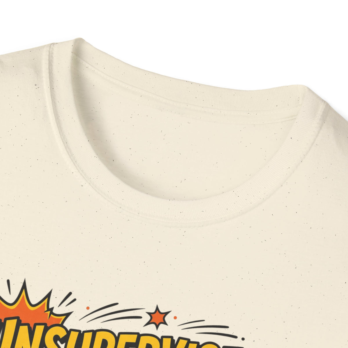 T-Shirt — "Unsupervised Thoughts in Progress" Retro Comic Graphic