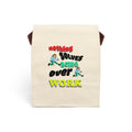 Canvas Lunch Bag With Strap