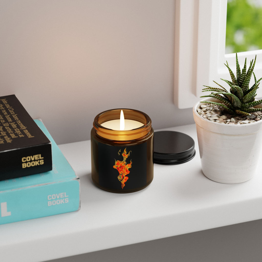 Flame Scented Candle (9oz)