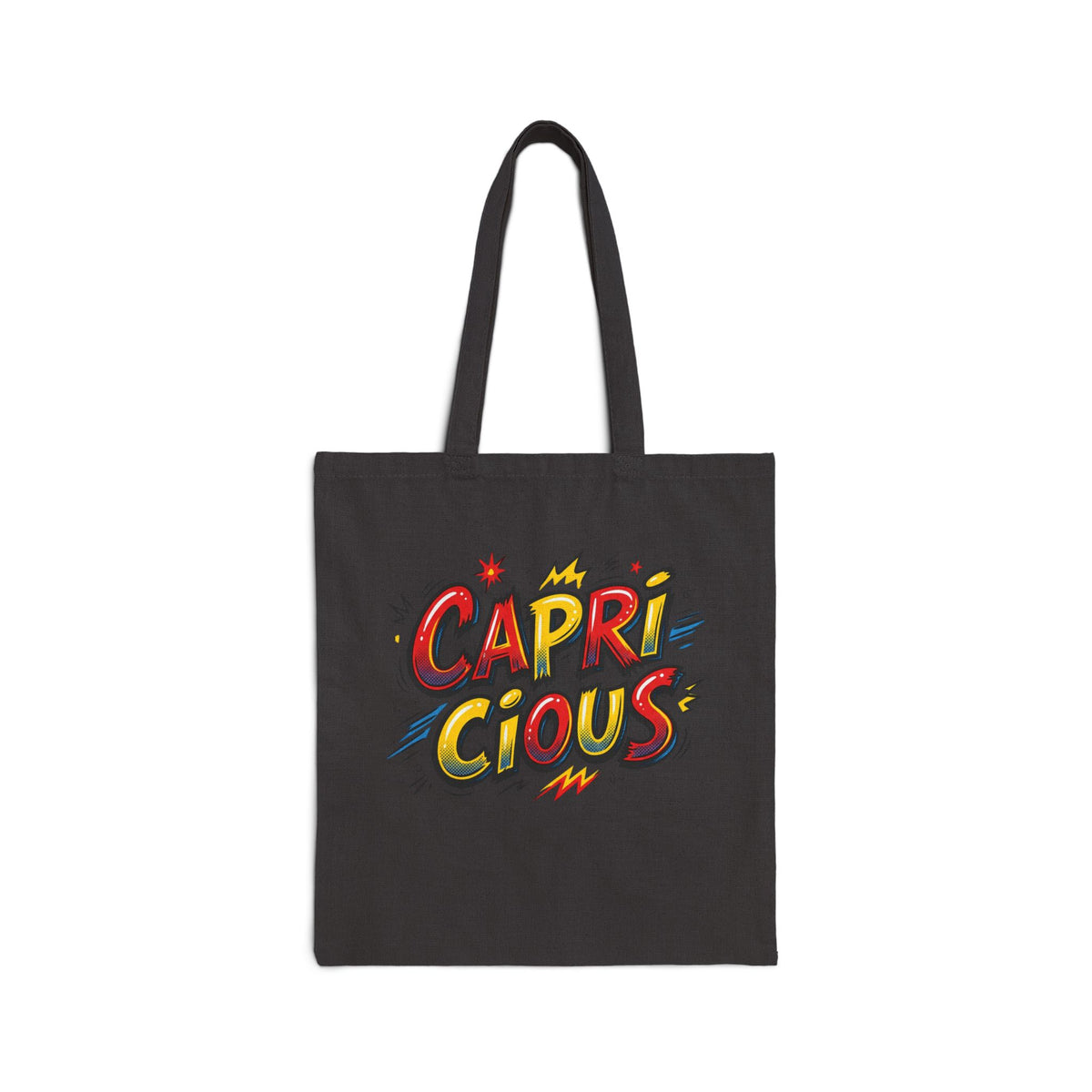 Capricious Capricorn Tote Bag — Fun Zodiac 'Capricious' Canvas Tote