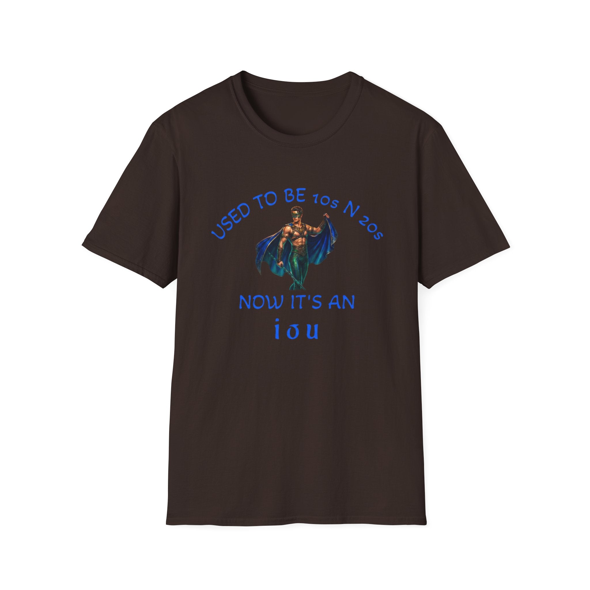 used to be 10's and 20's Unisex Soft style T-Shirt