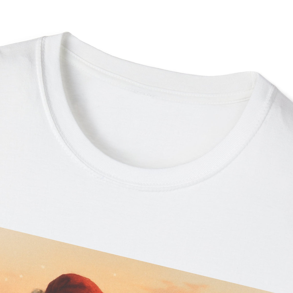 Santa Fishing Christmas T-Shirt