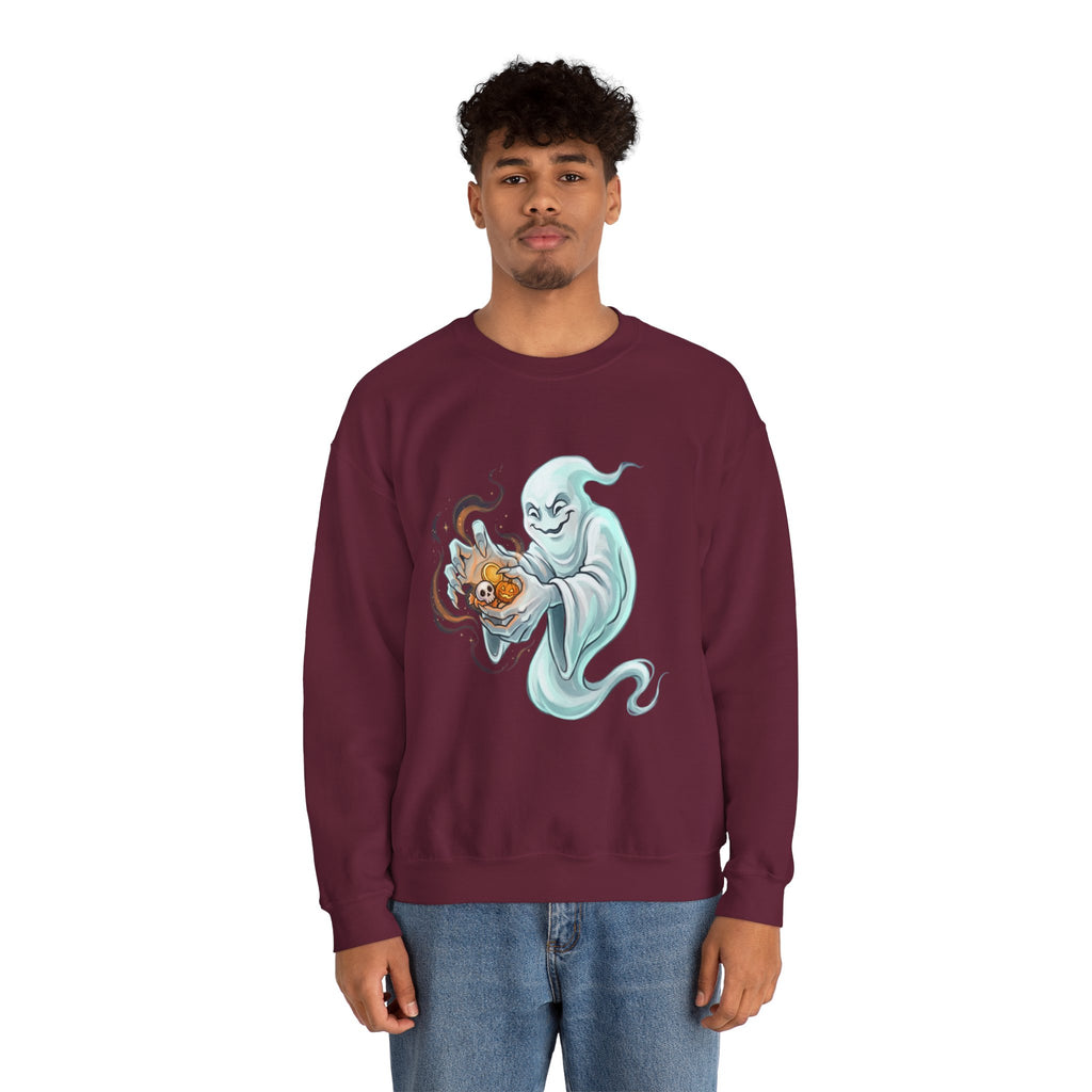 Ghost Portal Halloween Unisex Heavy Blend Crewneck Sweatshirt