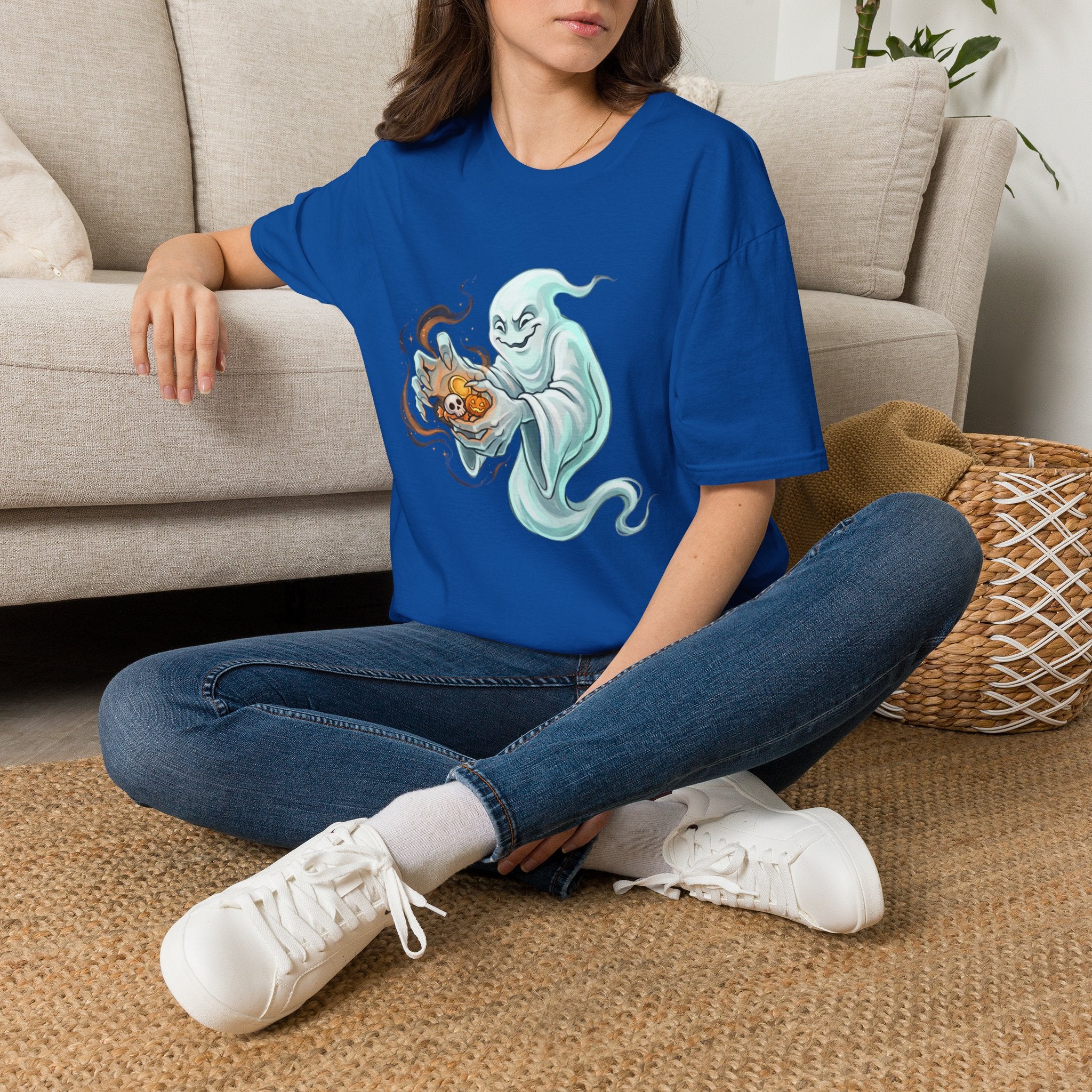 Ghost Portal Halloween Unisex Softstyle T-Shirt