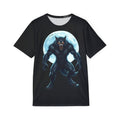 Werewolf Moon Jersey — Men's Gothic Werewolf Graphic Tee