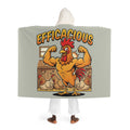 Hooded Sherpa Fleece Blanket
