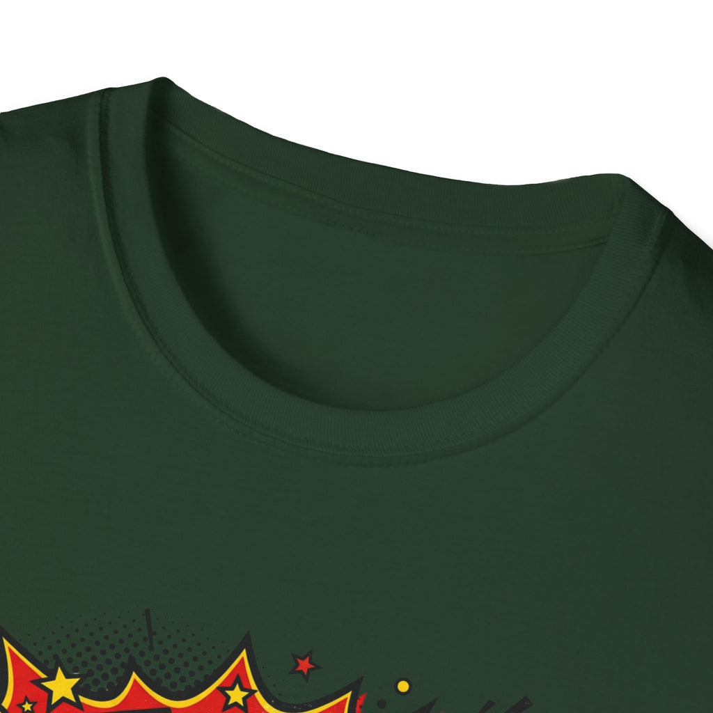 T-Shirt — Comic Pop Art “Potential in the Adjective Sense Don’t Work!” Graphic Tee