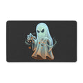 Classic Ghost with Pumpkins Halloween Doormat