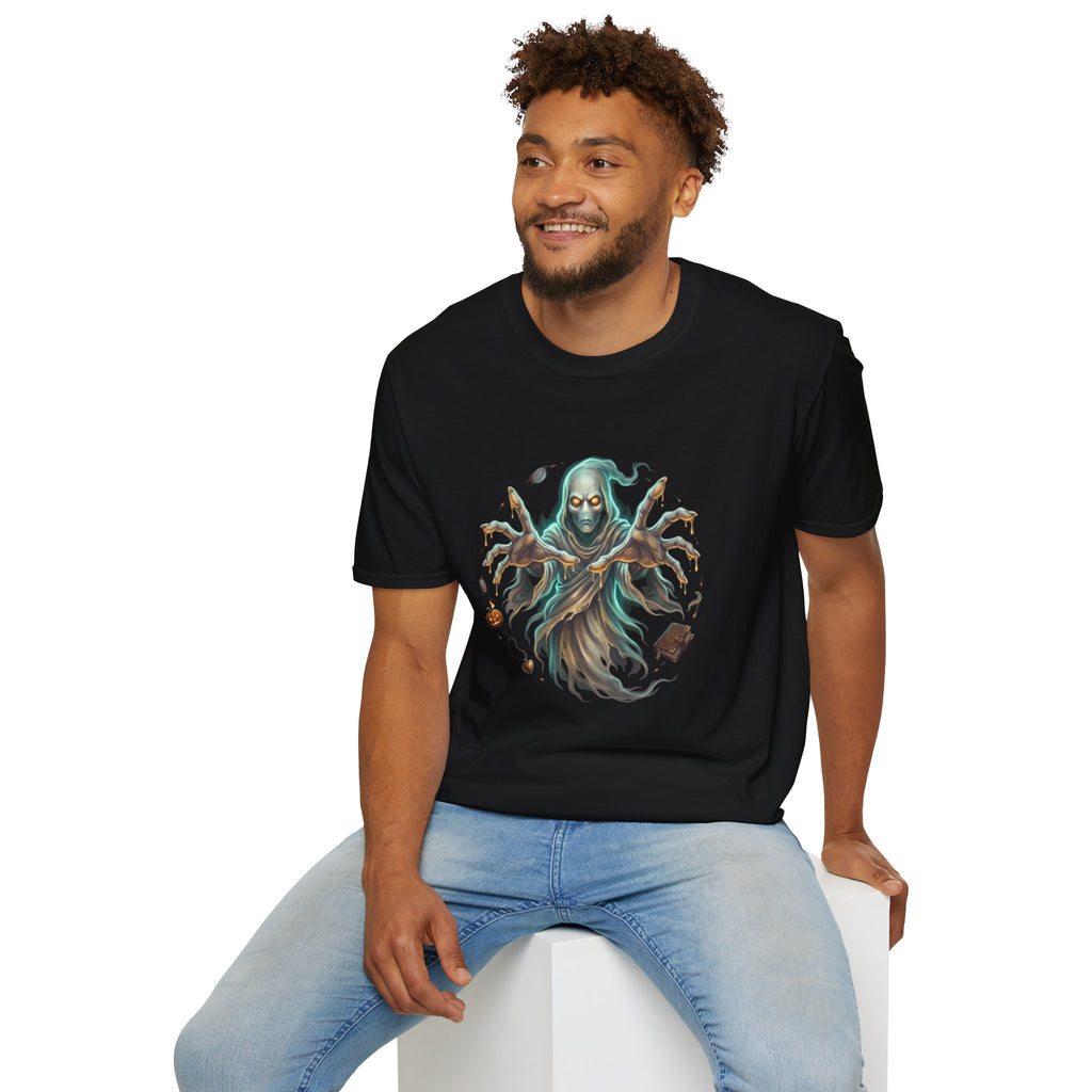 Hooded Specter Halloween Unisex Softstyle T-Shirt