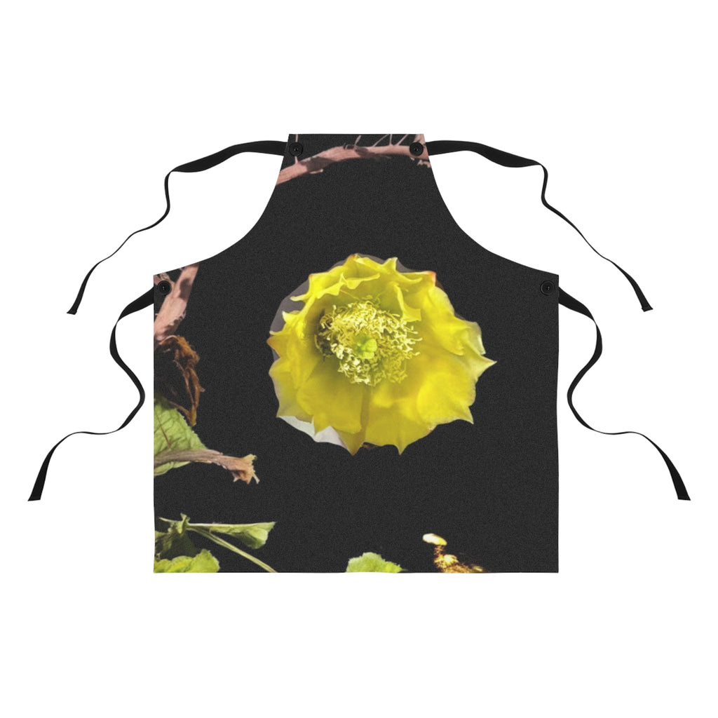 Bee on a Yellow Flower Apron