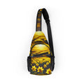 Sea of Daffodils Chest Bag (AOP)