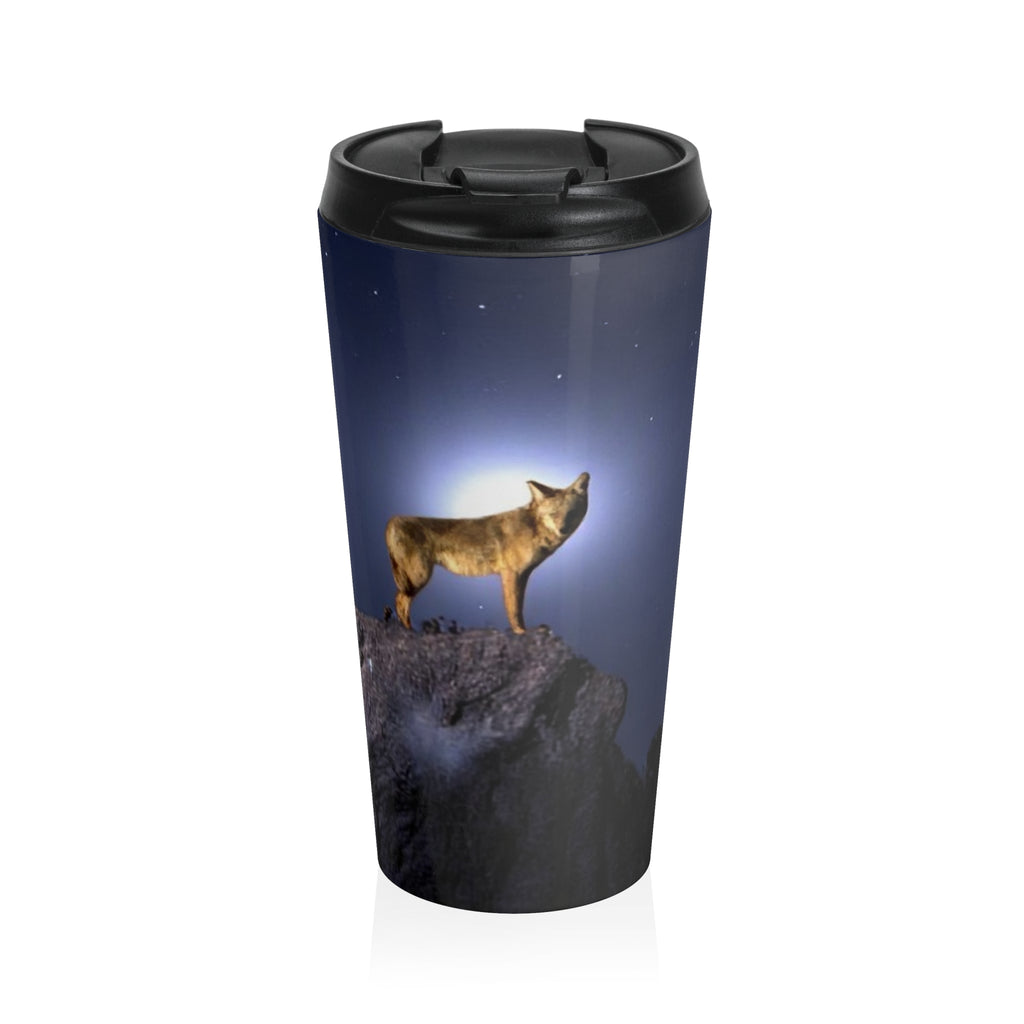 Coyote Stainless Steel Travel Mug (15oz)