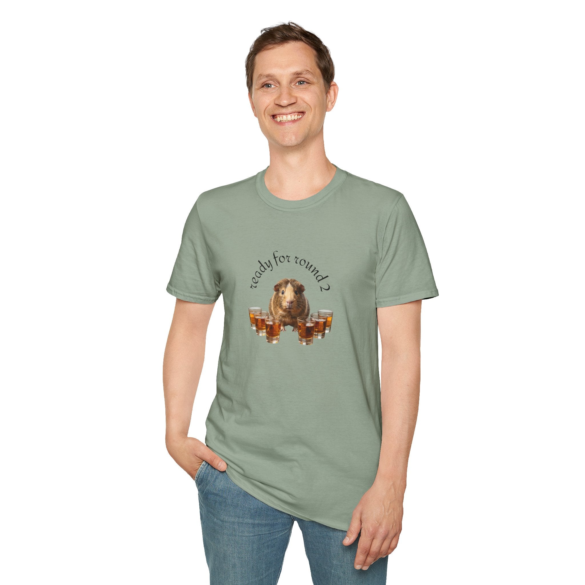 ROUND 2 Unisex Soft style T-Shirt