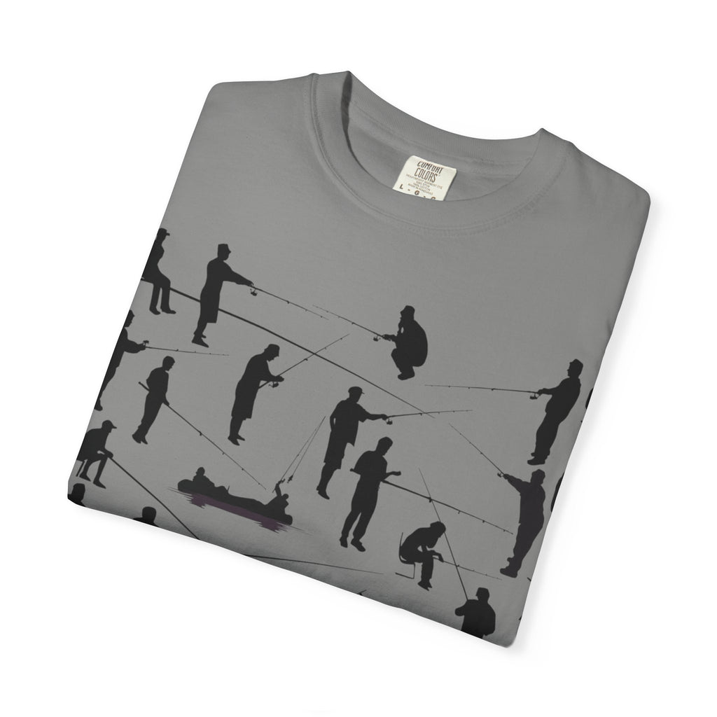 Different Styles of Fishing Garment-Dyed T-Shirt — New Colors