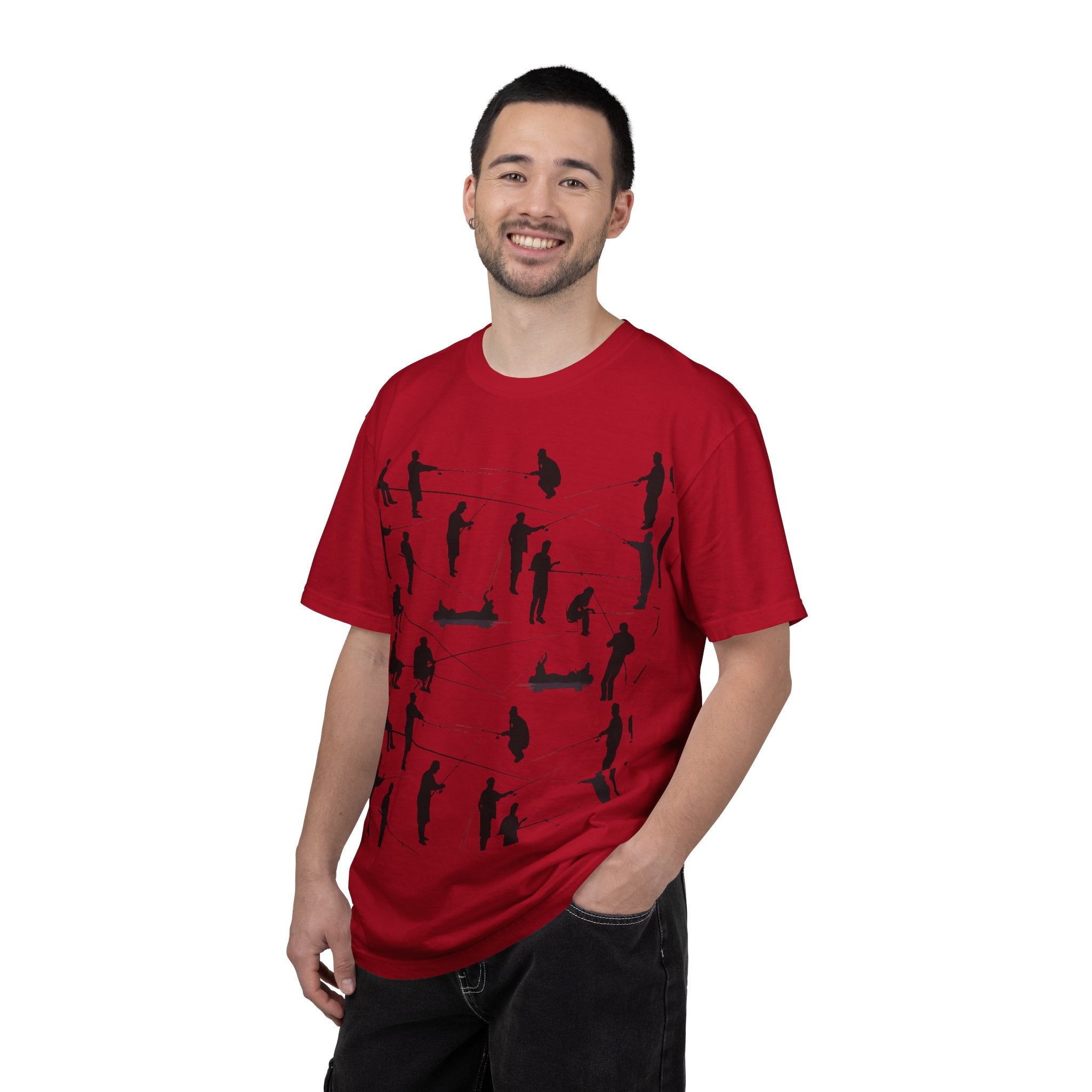 Different Styles of Fishing Garment-Dyed T-Shirt — New Colors