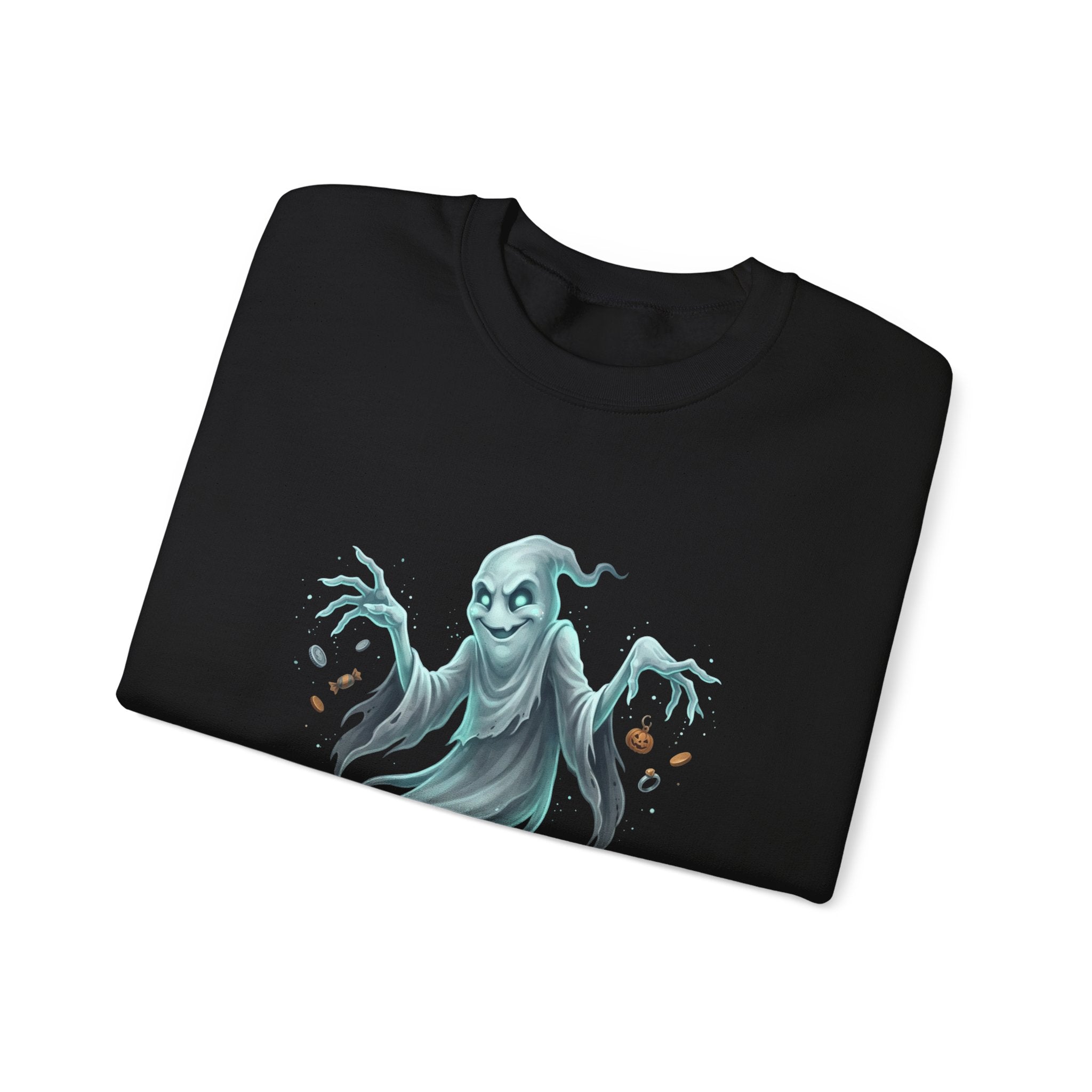 Mischief Ghost Halloween Crewneck Sweatshirt