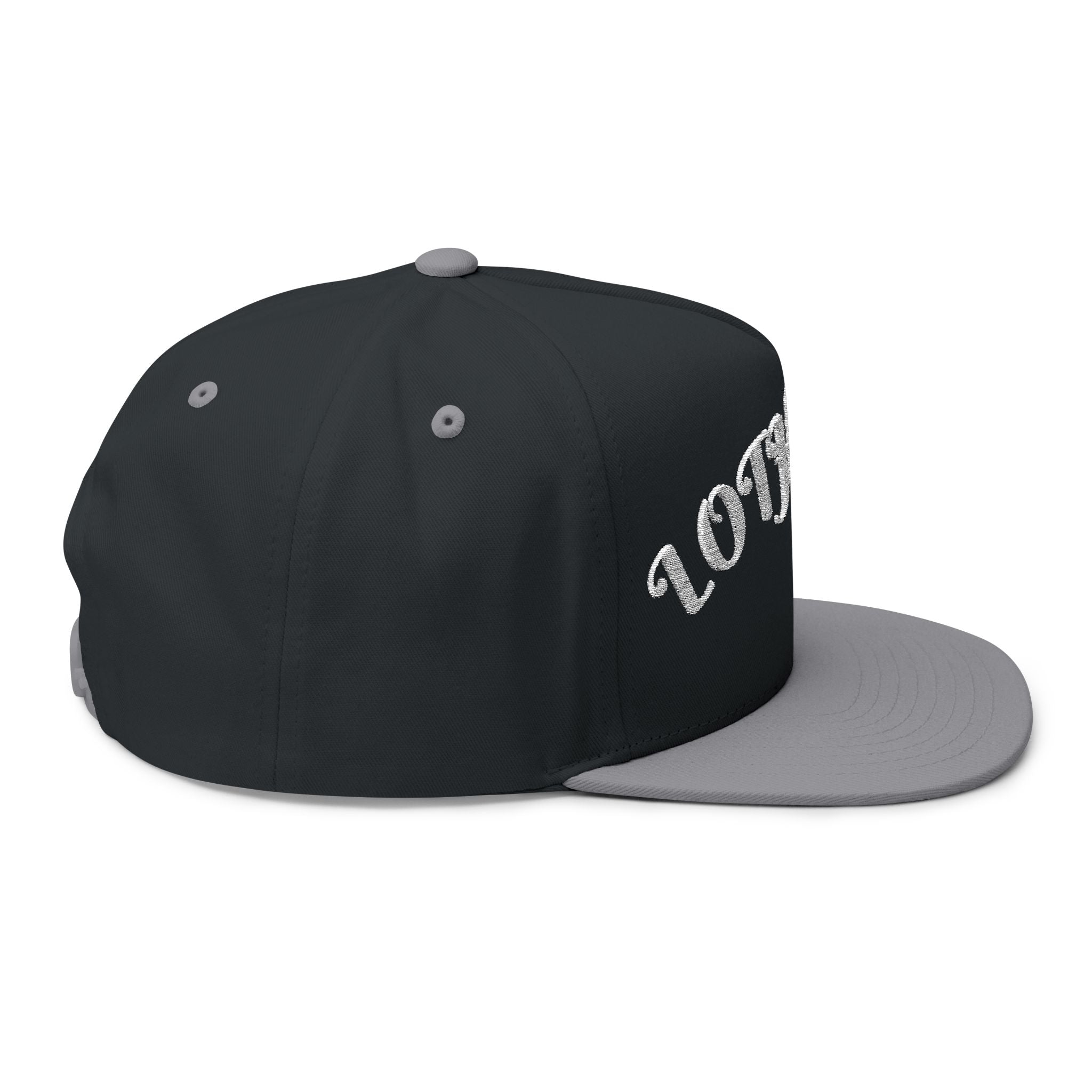 Flat Bill Cap (Embroidery)