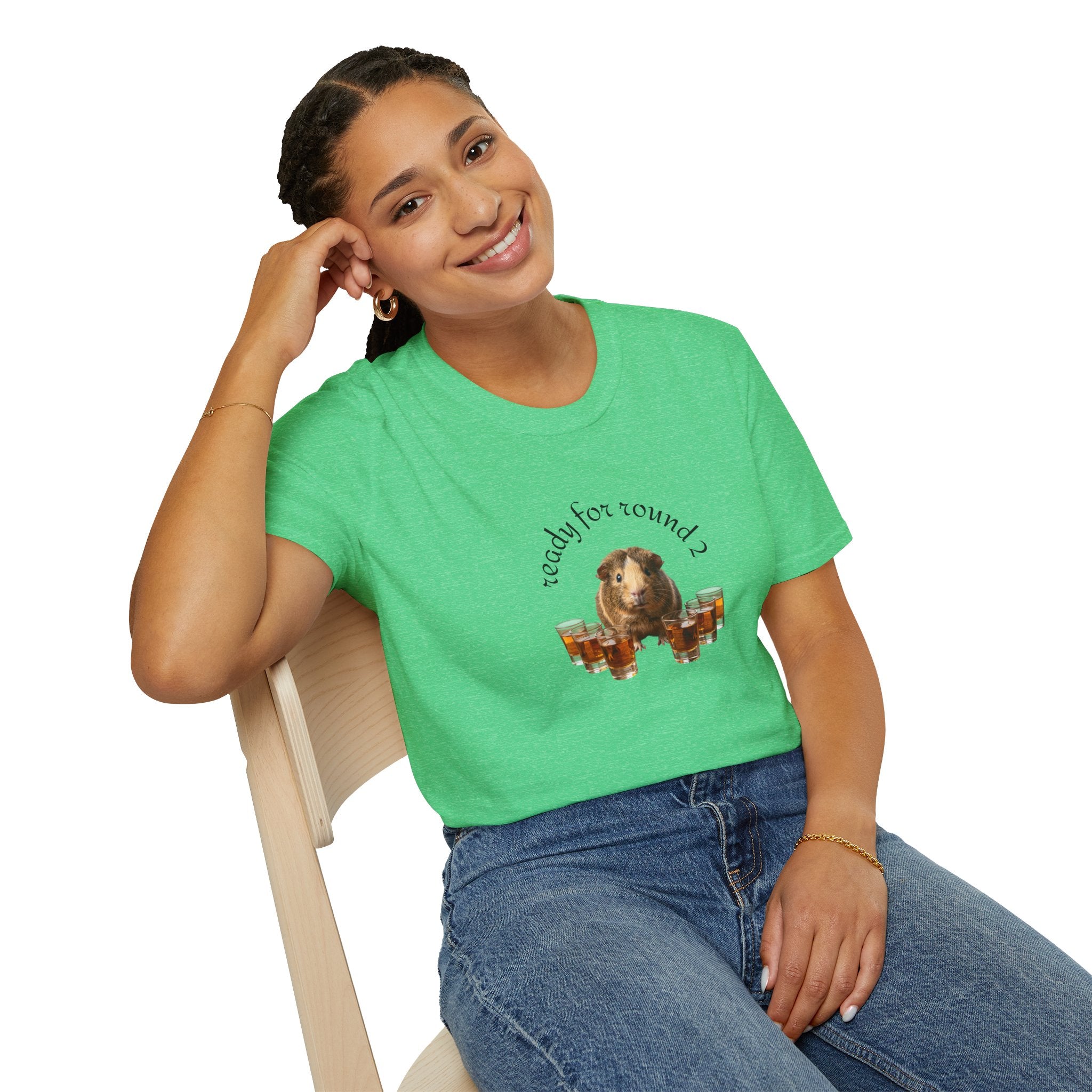 ROUND 2 Unisex Soft style T-Shirt