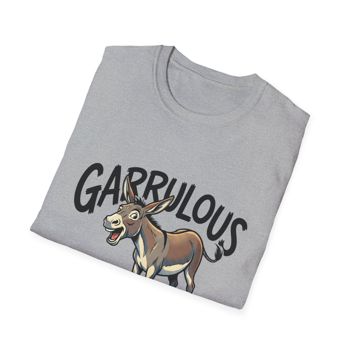 Garrulous Donkey Funny Animal T-Shirt