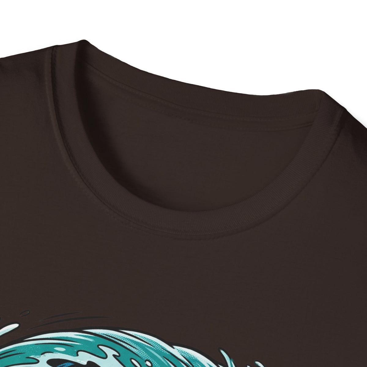 Surfing Santa T-Shirt — Christmas Beach Holiday Tee