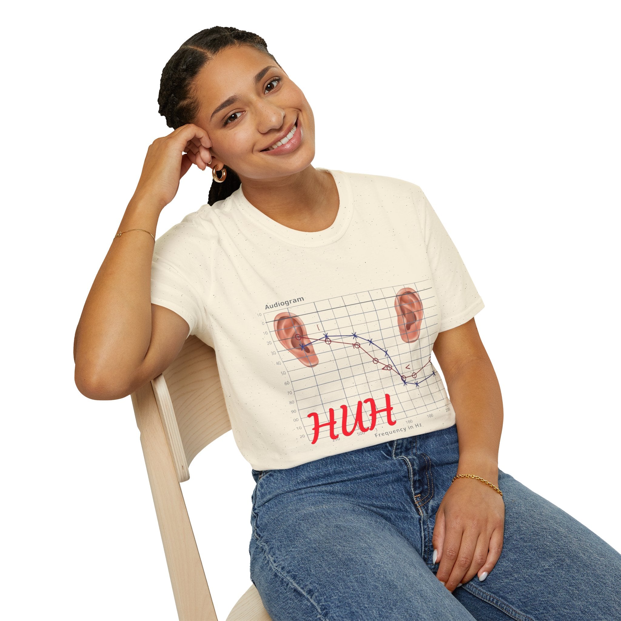 HUH   Unisex Soft style T-Shirt