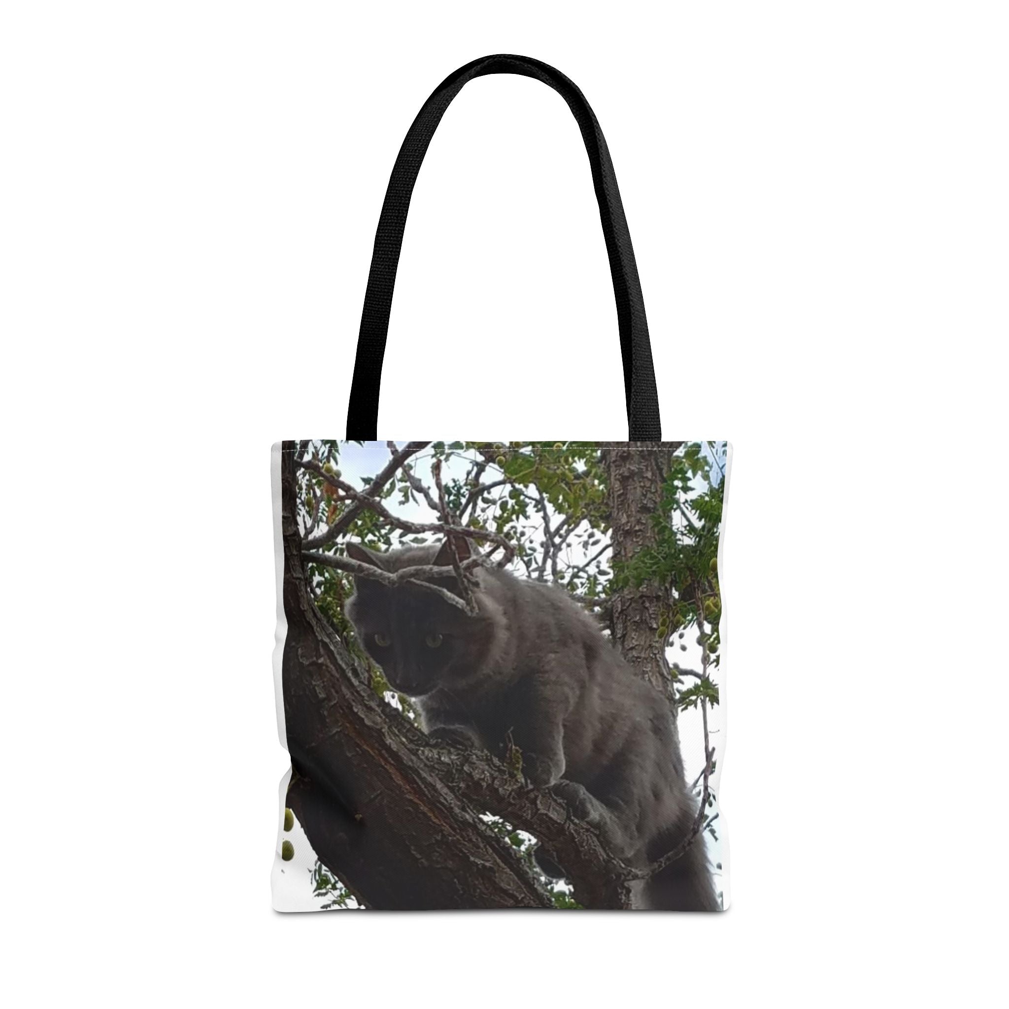 Kitty in a Tree Tote Bag