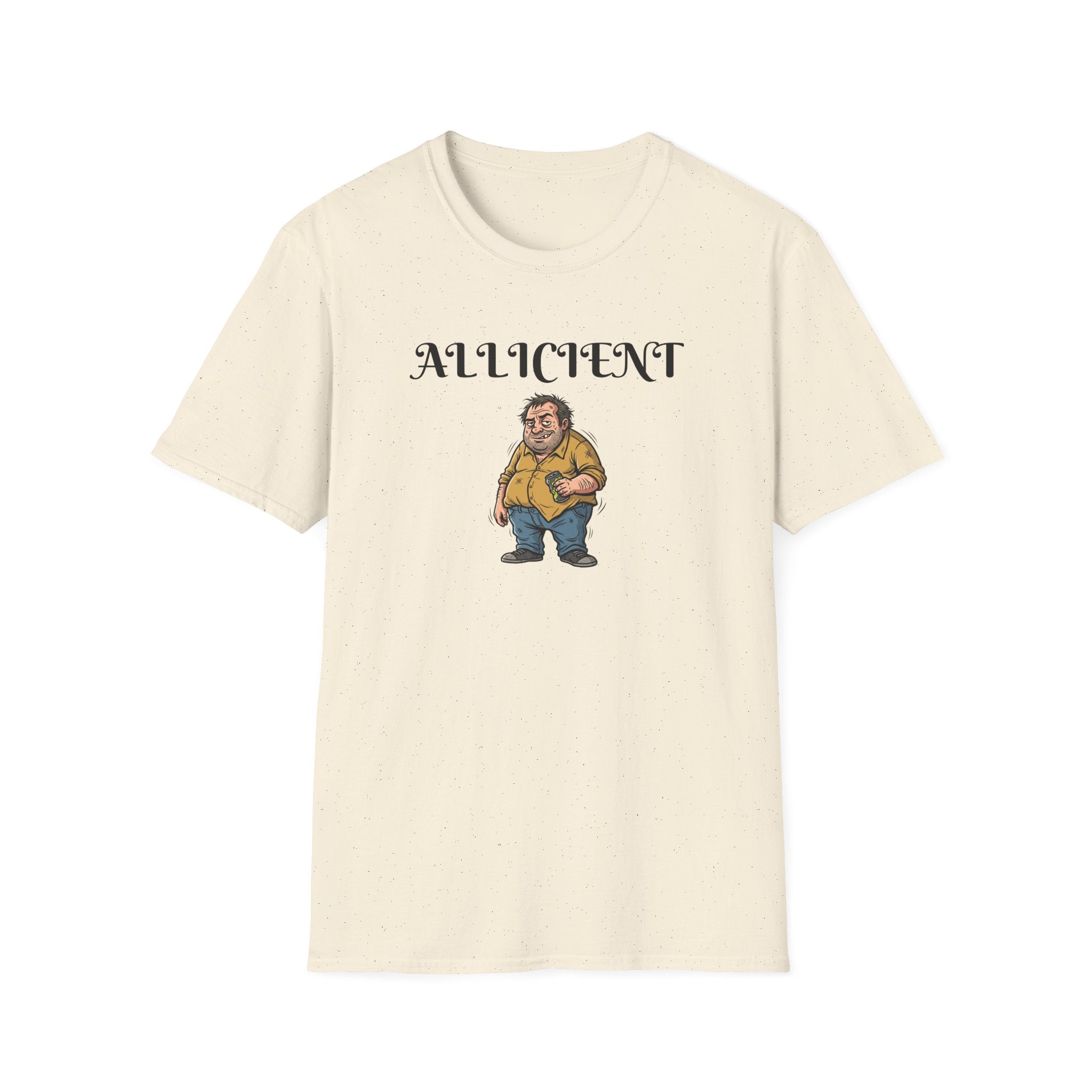 Allicient Character T-Shirt — Funny Cartoon Funny Guy Graphic Tee